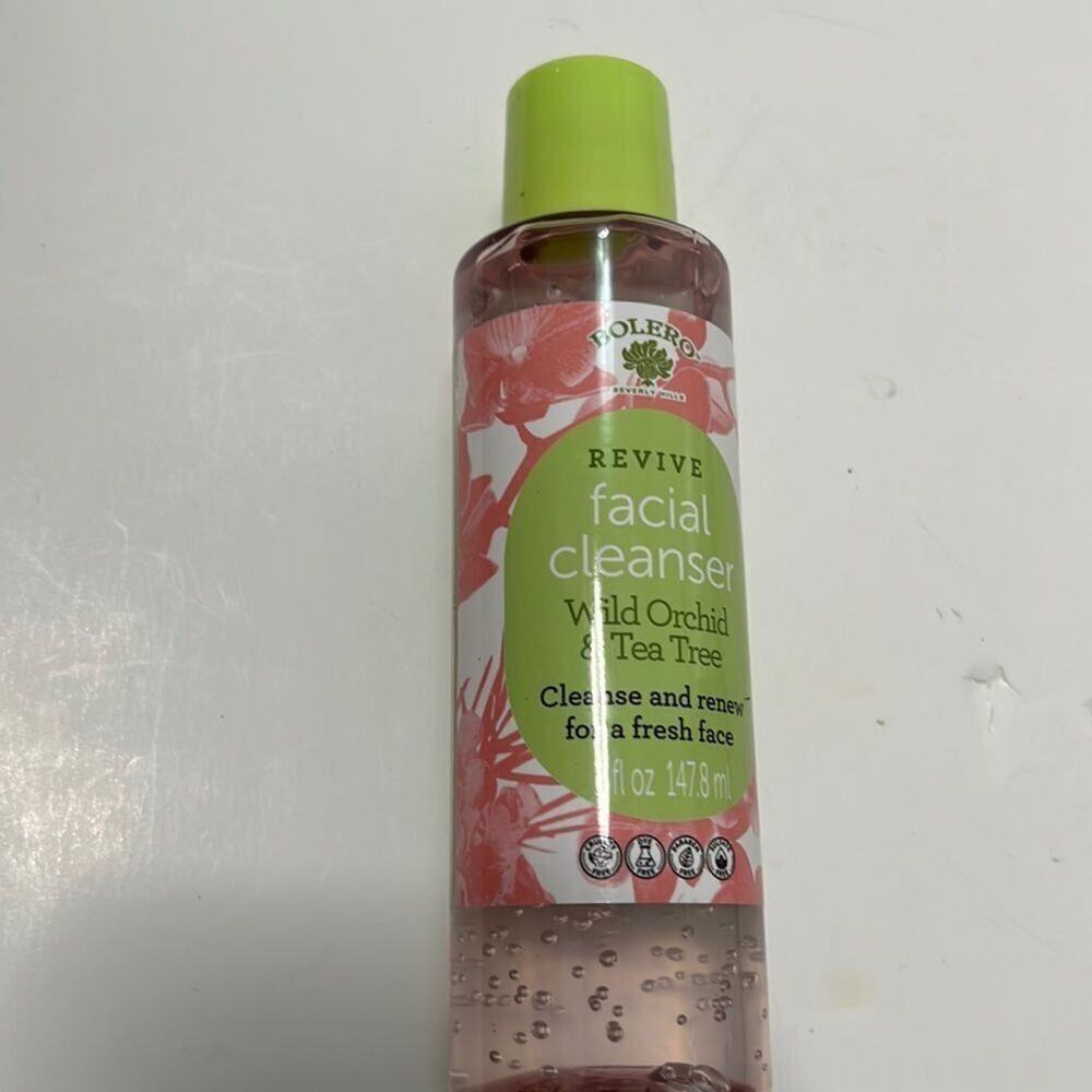 BOLERO REVIVE FACIAL CLENSER WILD ORCHID & TEA TREE SIZE 5 fl Oz 147.8 ml